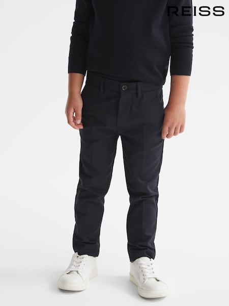 Azul marino - Reiss Eastbury Slim Fit Chinos (467792) | 55 €