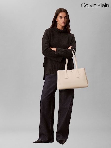 Ақ - Calvin Klein Monogram аппараттық сөмкесі