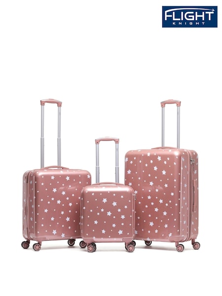 Flight Knight Hardcase Large Check in Suitcases and Cabin Case Luggage Set of 3 (468430) | €191
