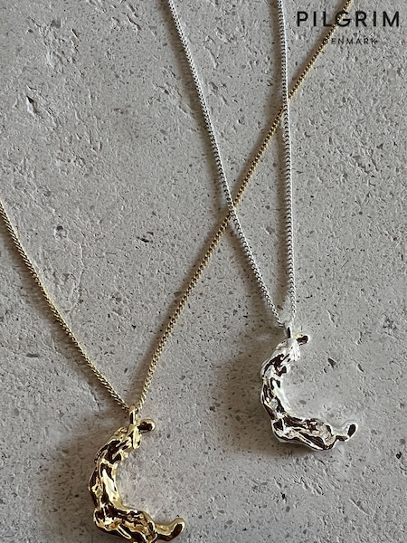 PILGRIM Gold REMY Moon Recycled Necklace (468591) | €50