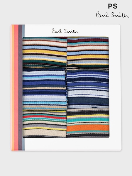 Multi-coloured - Regular Ps Paul Smith Socks 6 Pack
