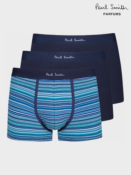 Blue - Regular Ps Paul Smith Boxers 3 Pack
