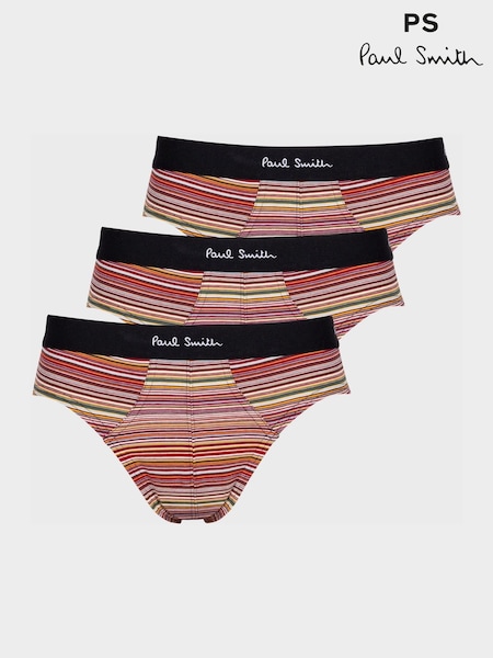 Red - Regular Ps Paul Smith Briefs 3 Pack
