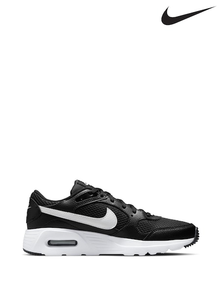 Negru/Alb - Pantofi de antrenament Nike pentru tineret Air Max SC (469186) | 229 LEI