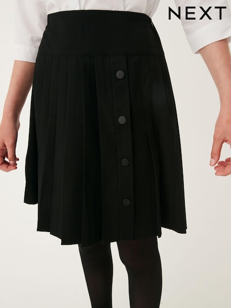 Black Senior Pleat Skirt (9-17yrs) (469746) | €5.50 - €8.50