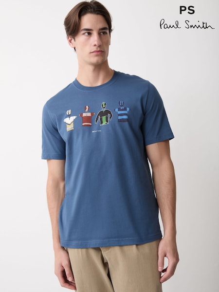 Zilais cikls - Regular Paul Smith Regular Fit Graphic T-shirt