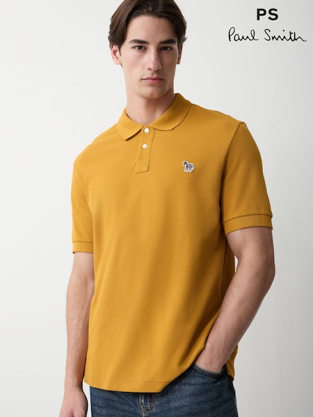 Galben - Regular Paul Smith Zebra Logo Polo Shirt