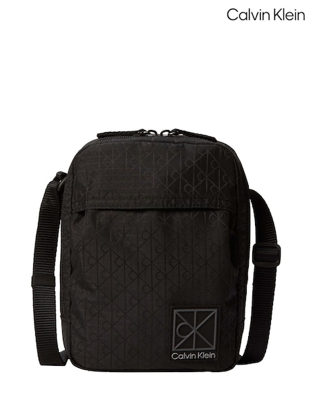 Black - Regular Calvin Klein Water Repellent Cross-body Camera Bag