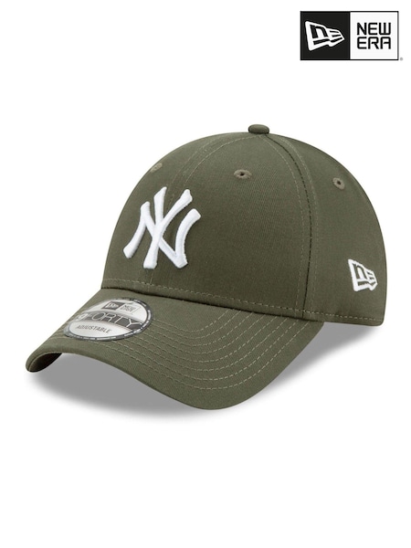 Grön - New Era® New York Yankees Essential 9forty 100% Cotton Cap (473389) | kr480