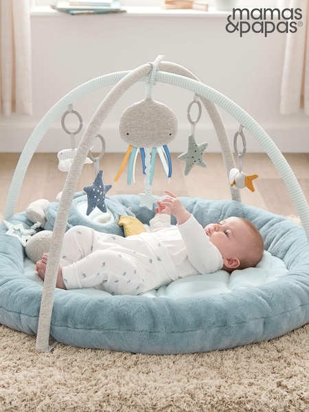 Mamas & Papas Blue Welcome To The World Playmat (473424) | €148