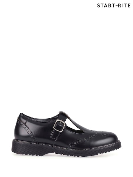 Start-Rite Imagine T-Bar Black School Shoes Standard Width Fitting (473751) | €82