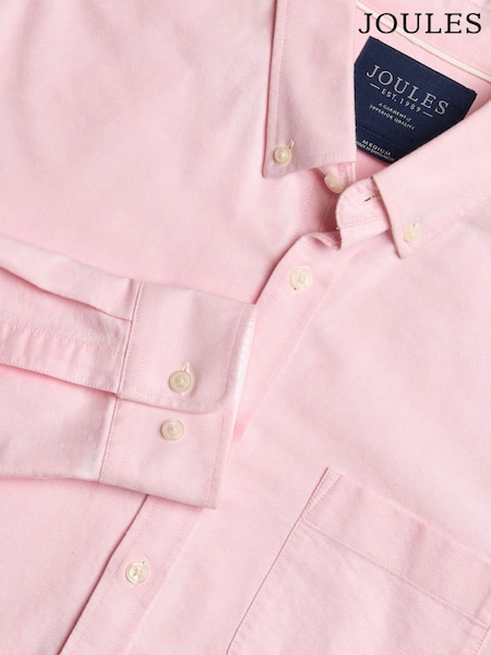 Joules Oxford Pink Long Sleeve Classic Fit Shirt (473822) | €59