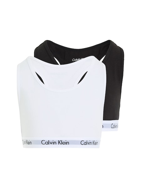 Negru - Brațete Calvin Klein Modern Cotton Girls 2 Pachet (476095) | 93 LEI - 107 LEI