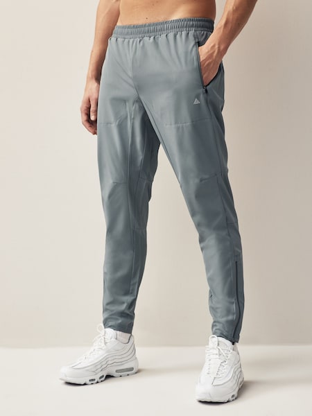 Grey Woven Active Joggers (476641) | AED29