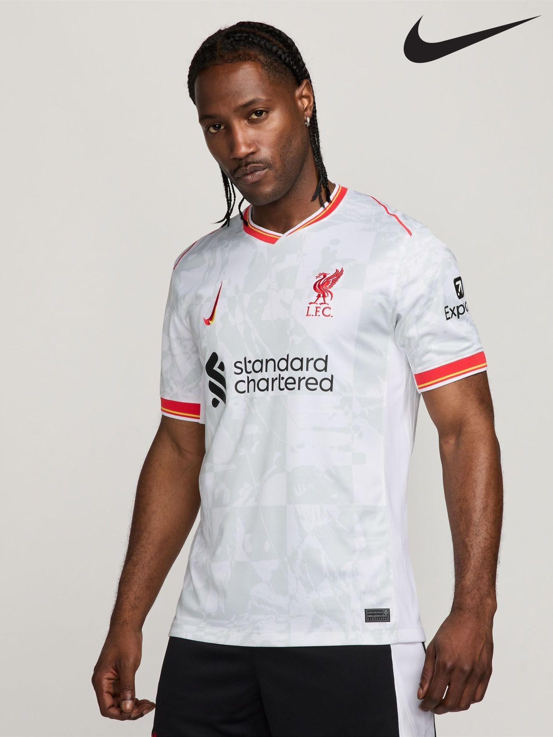 Men s Football Shirts Nike White Football Kits Brandedfashion Next Luxembourg