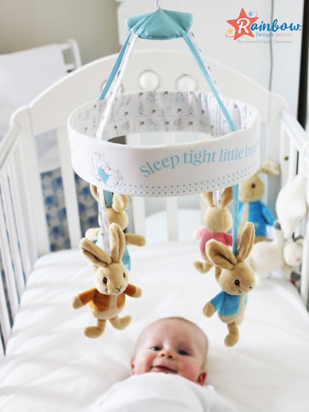 Rainbow Designs Blue Peter Rabbit Musical Cot Mobile (477155) | €54