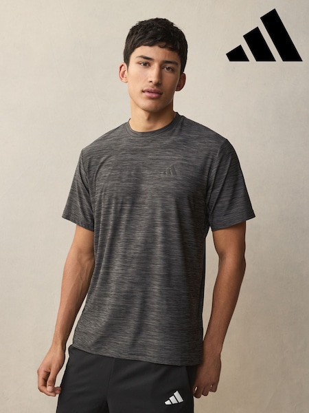 adidas Grey Train Essentials Stretch Training T-Shirt (477306) | €30