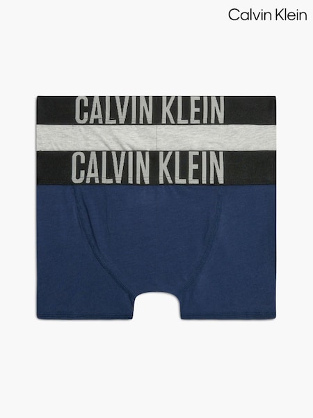 Azul - Calvin Klein Intense Power Boys Trunks 2 Pack (477683) | 40 €