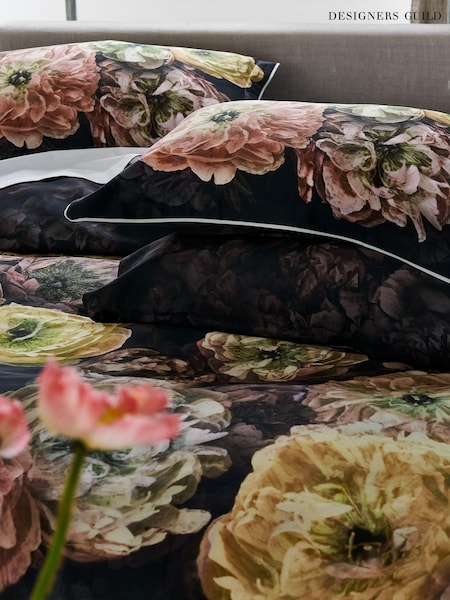 Designers Guild Blue Le Poeme de Fleurs 100% Cotton Pillowcase (479319) | €17.50 - €21