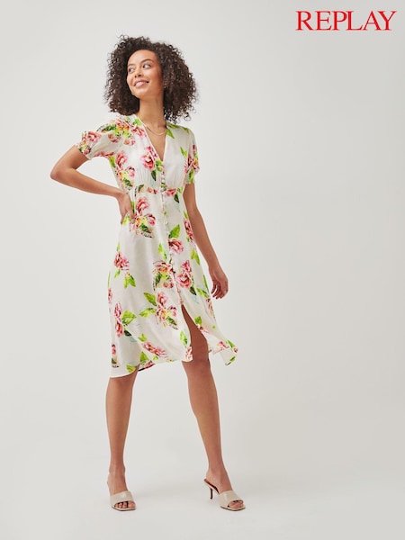 Replay Floral Print Dress (479350) | €51