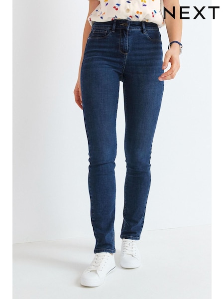 Dunkelblau - Power Stretch Slim Jeans (479523) | 17 €