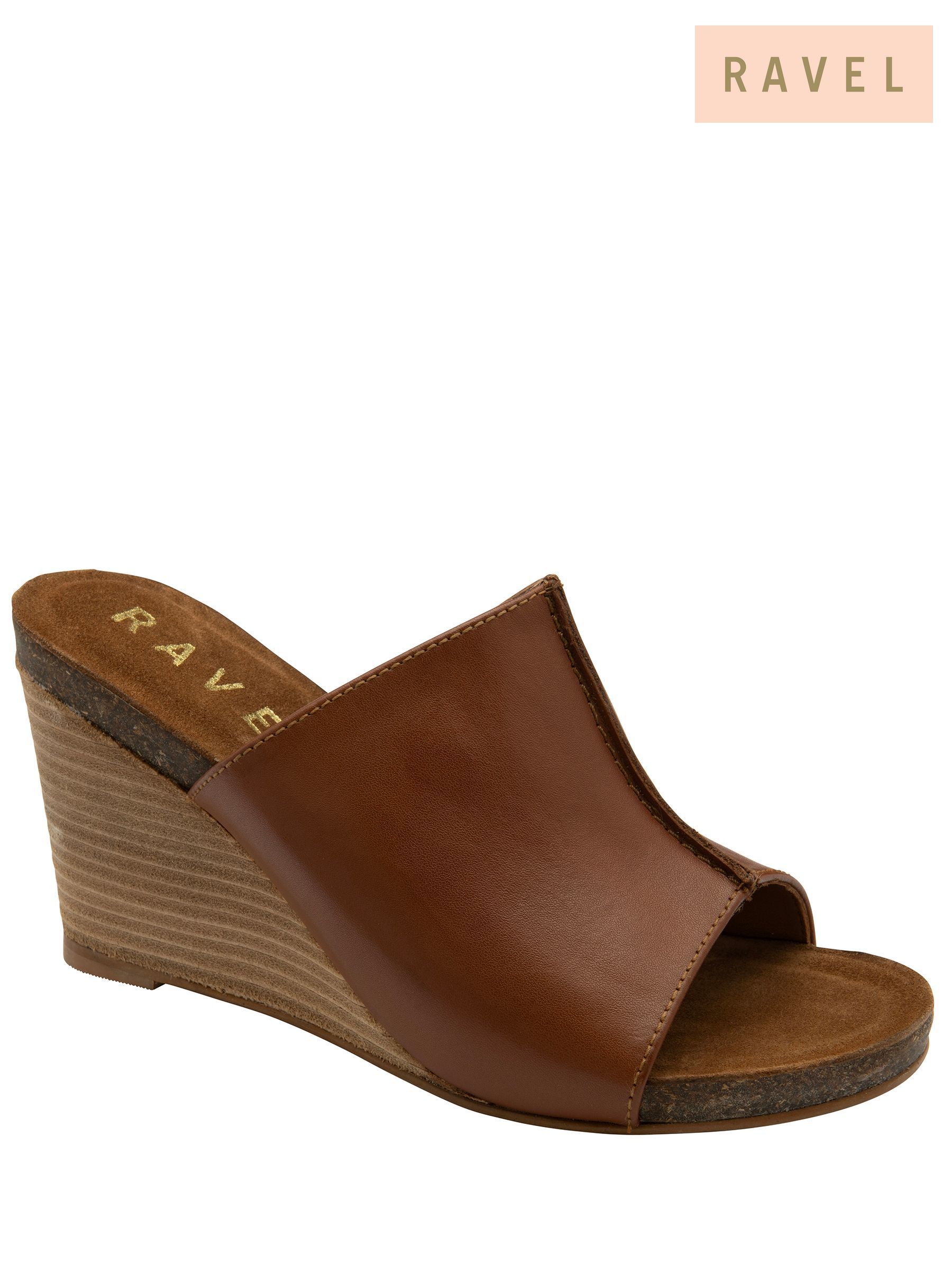 Sandales mules compensées best sale