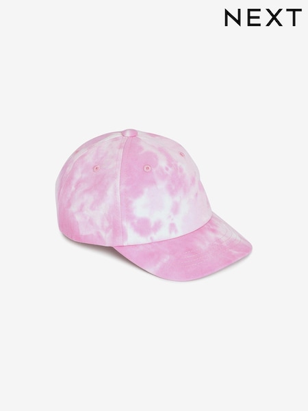 Pink Tie Dye Printed Baseball Cap (3-16yrs) (480606) | €3 - €4