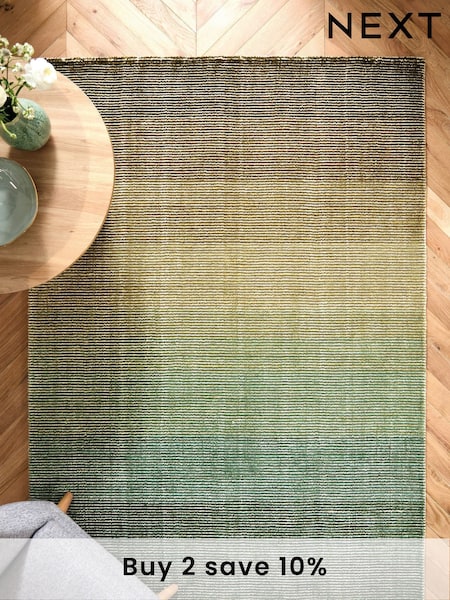 Green Ezra Striped Rug (480673) | €106 - €305