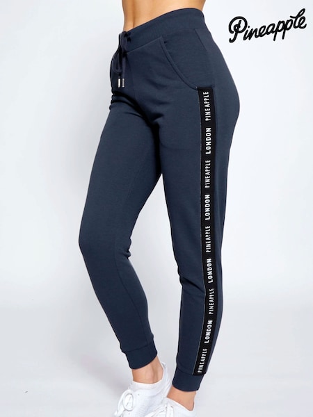 Hiilenharmaa - Pineapple 100% Cotton Exclusive Jacquard Joggers (481424) | €35
