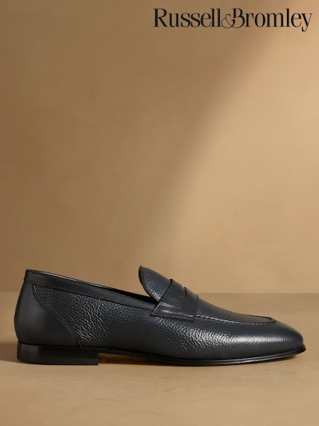 أزرق داكن - Regular Russell & Bromley Skelton Saddle Loafers