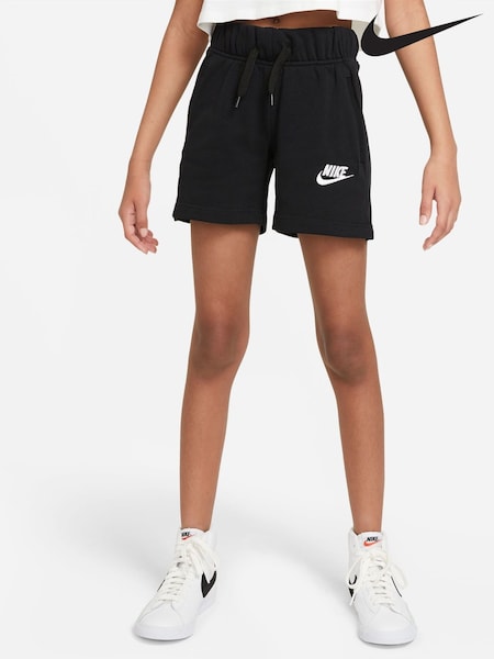 Черный - Nike Club French Terry 5 Inch Shorts (482004) | €18