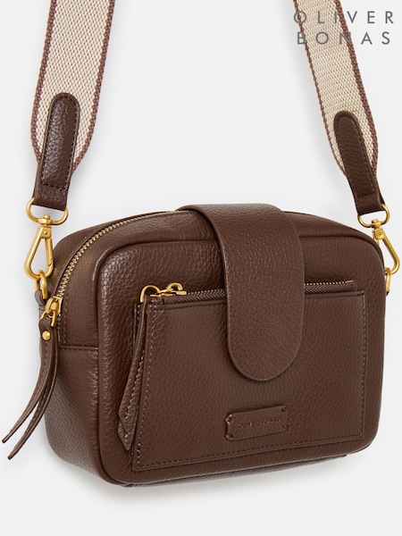 Braun - Oliver Bonas Charlee Cross-body Bag