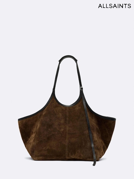 সবুজ - Allsaints Siloh Suede E/w Tote Bags