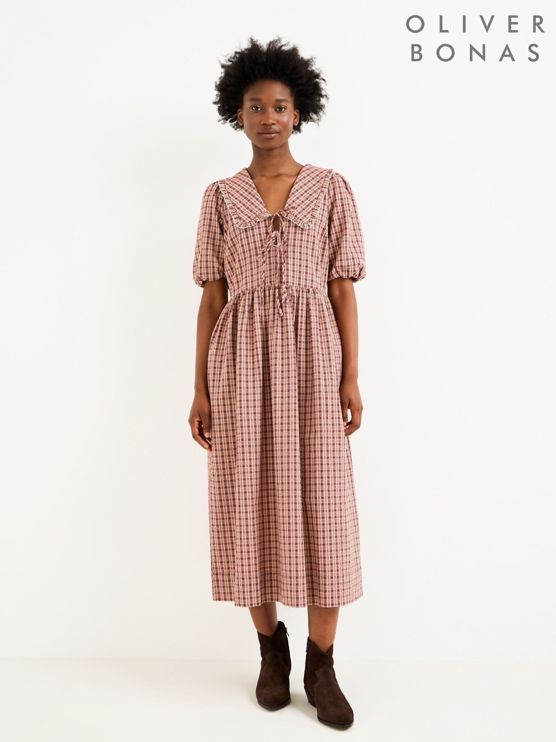 Buy Women's Dresses Gingham Online | Next USA