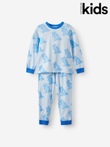 Blue - Cotton On Dreamdrift Long Sleeve Pyjamas Set