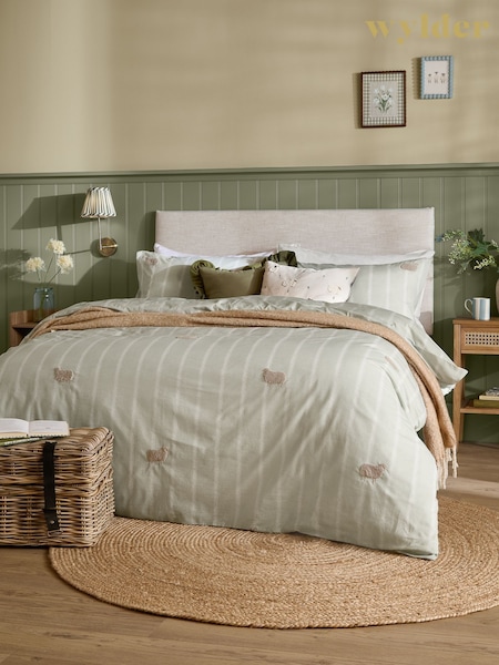 Wylder Ramble Sheep Cotton Tufted Duvet Set