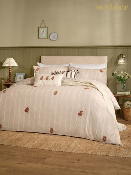 Wylder Ramble Bees Cotton Tufted Duvet Set