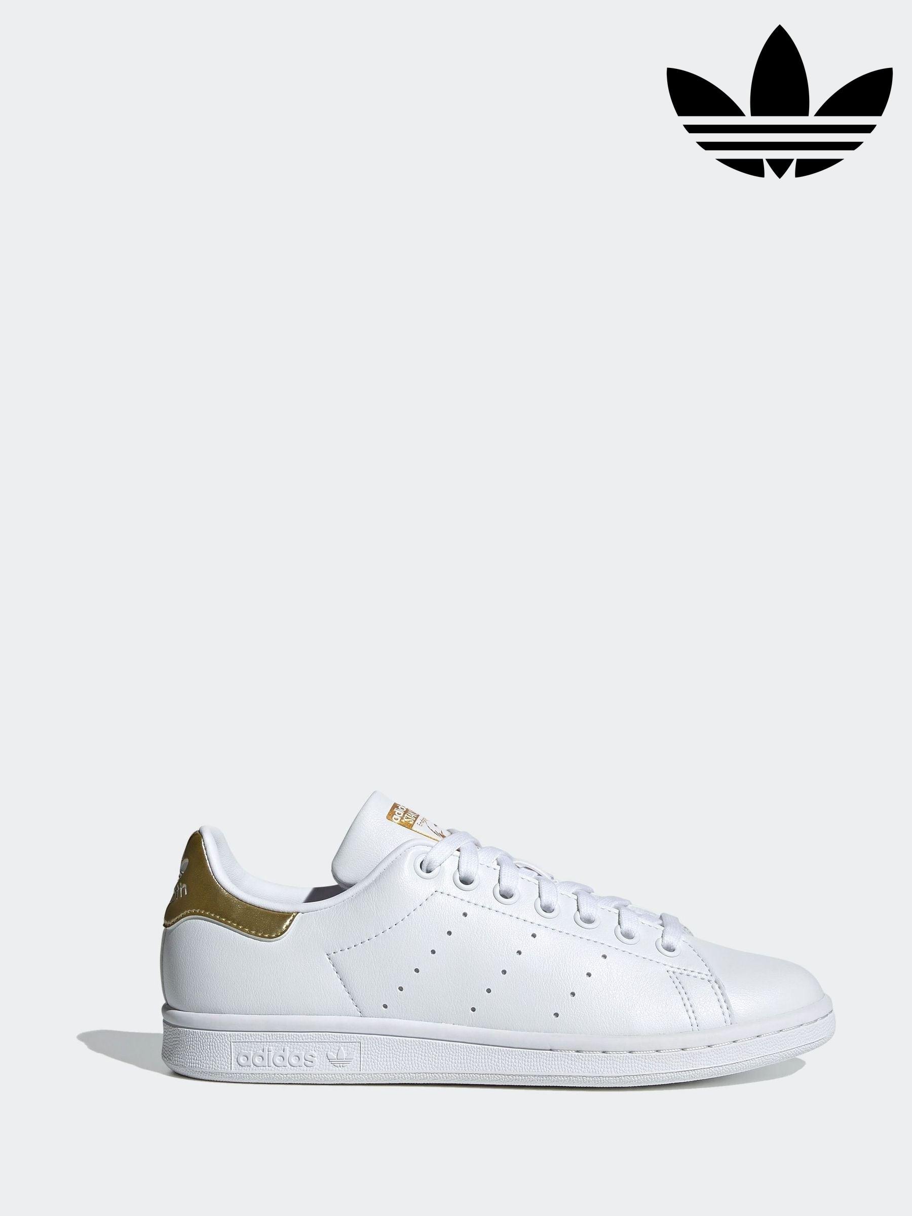 Trainers Adidas Originals White Canvas Flat Footwear Next Luxembourg