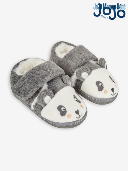 Jojo Maman Bébé Girls' Panda Easy On Slippers (485952) | €27