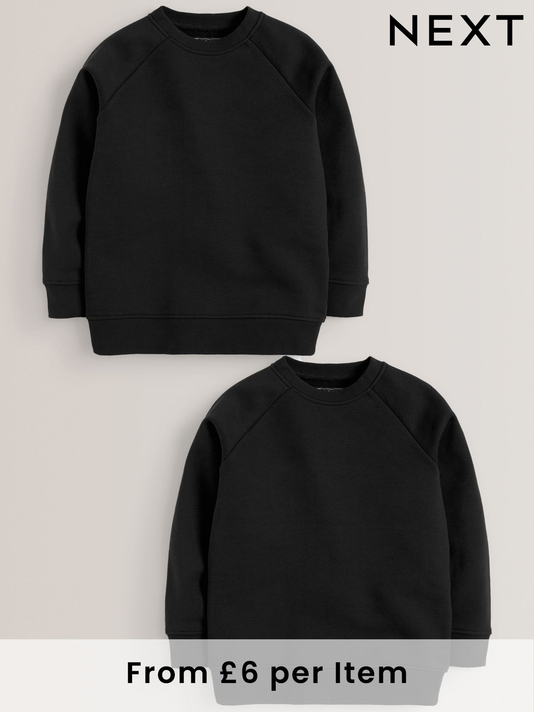Boys Sweat Tops Black Next Oman
