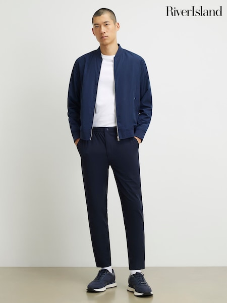 أزرق - Regular River Island Skinny Fit Trousers
