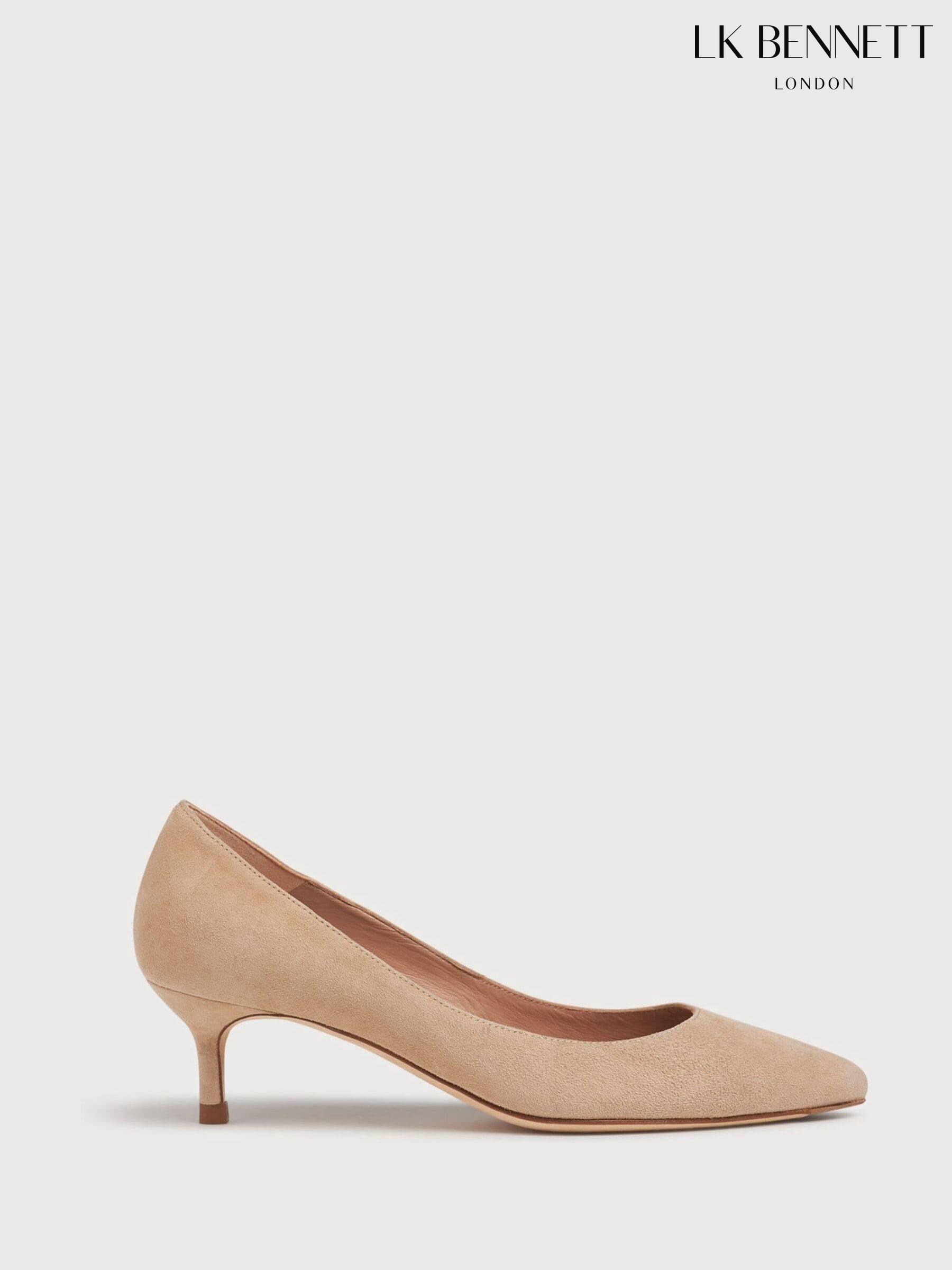Neutral suede court shoes clearance