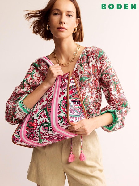 Boden Green 100% Cotton Tilda Canvas Tote Bag (487754) | €42