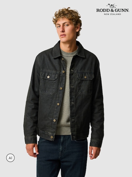 Brown - Regular Rodd & Gunn Fielder Jacket