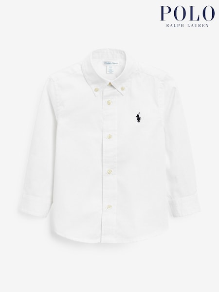 Valkoinen - Polo Ralph Lauren Baby Shirt (488671) | €102