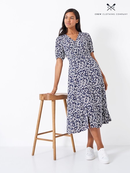 Crew Clothing Floral Button Down Lola Dress (489104) | €29