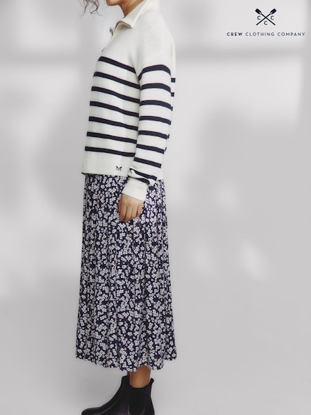 Crew Clothing Pleated Floral Skirt (489141) | €41.50