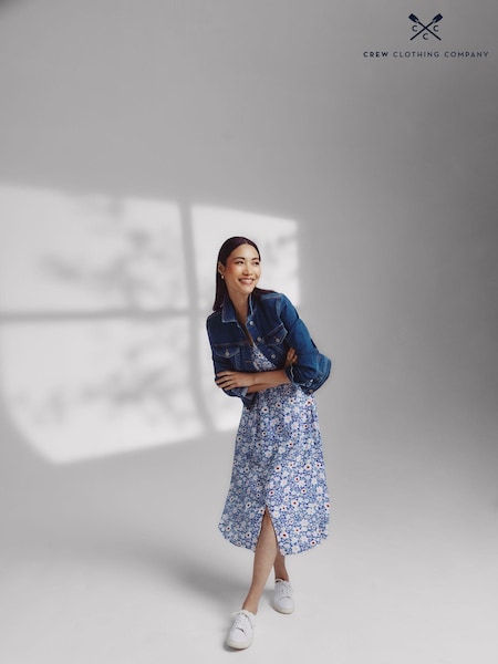 Crew Clothing Floral Button Down Lola Dress (489143) | €68