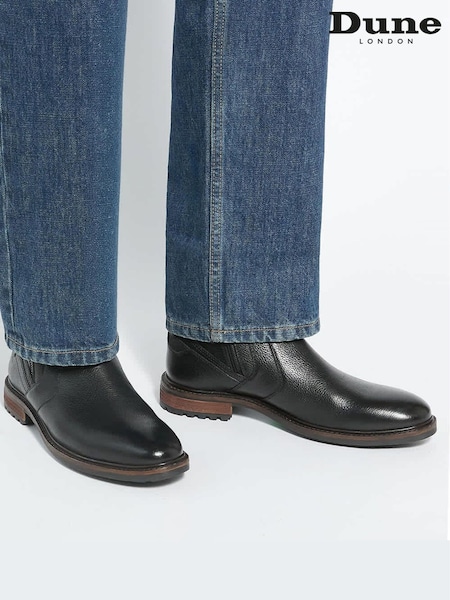 Svart - Regular Dune London Scouter Lace Up Boots