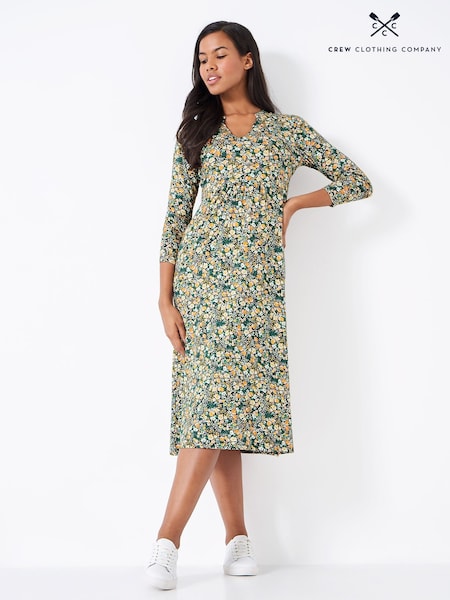 Crew Clothing Emi Jersey Dress 3/4 Sleeve (489373) | €22